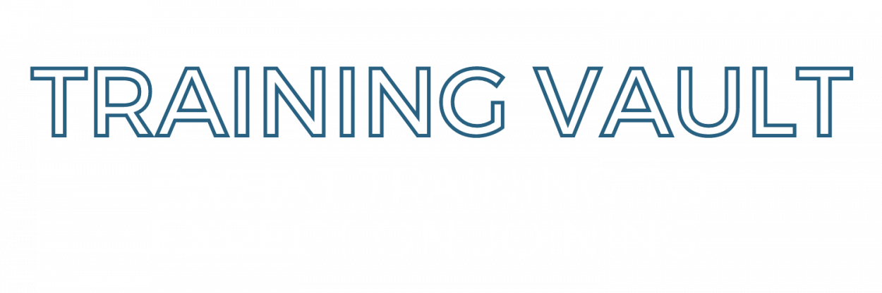 Training Vault (1200 × 150px)